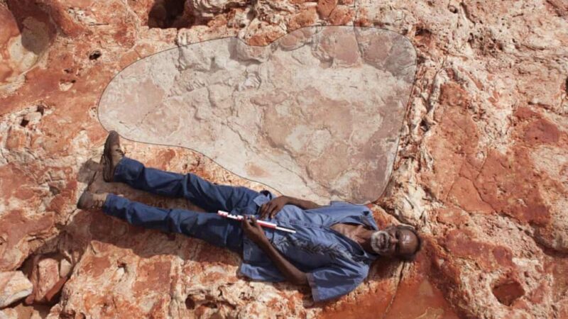 Newly Discovered Human-Sized Dinosaur Footprint Is The Largest Ever Found