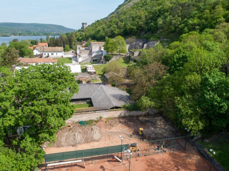 Lost 14th-century Century Church Discovered under a Tennis Court in Hungary