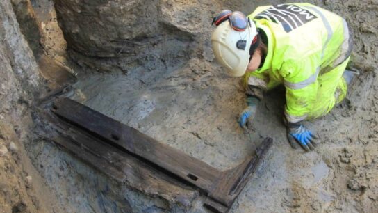 First Complete Roman Funerary Bed Found In Britain