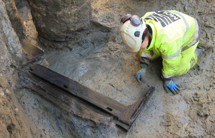 First Complete Roman Funerary Bed Found In Britain