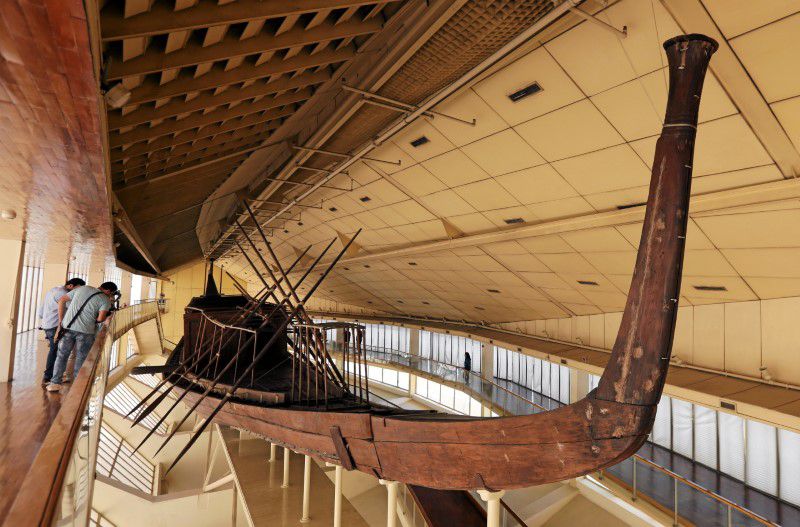 4,600-Year-Old Solar Boat of King Khufu Moved to Grand Egyptian Museum Near Giza Pyramids